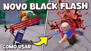 NOVO BLACK FLASH COMO USAR NO SAITAMA BATTLEGROUNDS UPDATE SECRETA [upl. by Volding821]