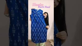 Meesho Kurti Haul starting at Rs310😍 Meesho Haul shortsmeeshoshortsfeedKirandvideoskurti [upl. by Mayberry]