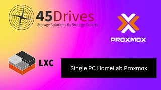 Single Server HomeLab Using Proxmox Proxmox Hypervisor and NAS [upl. by Ahsinwad173]