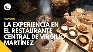 ¿Qué se sirve en el restaurante Central de Virgilio Martínez  Prov  VideosEC [upl. by Hteboj]