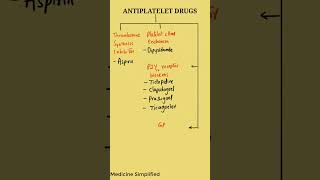 Antiplatelet drugs  Antithrombotic drugs  Antiplatelet drugs classification pharmacology [upl. by Haridan]