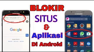 Cara Blokir Website Dan Aplikasi Di Android [upl. by Glaab]