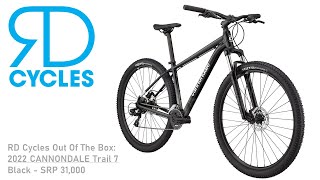 2022 CANNONDALE Trail 7 black [upl. by Airotciv]