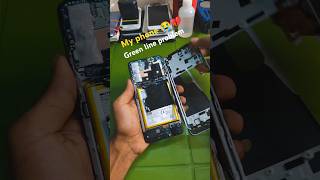 Moto G82 5g Green line problem Display Repairing 🔥🔥 shorts ytshorts greenalien moto [upl. by Ynohtnad]