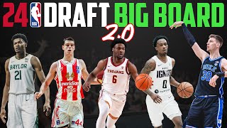 2024 NBA Draft Big Board 20  Risers amp Fallers [upl. by Gilmer835]