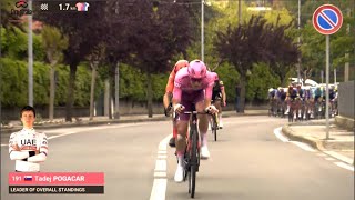 RESUMEN 3 ETAPA GIRO de ITALIA 2024 POGACAR SORPRENDE A TODOS HOY [upl. by Skillern317]