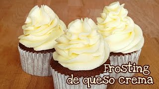 Frosting de queso crema  Receta fácil  Mi tarta preferida [upl. by Hewett]