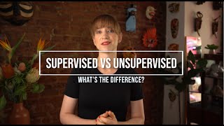 Machine Learning Supervised versus Unsupervised  whats the difference [upl. by Ainuj]