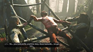 Red Dead Redemption 2  Saving Uncle From Skinners Mission RDR2 2018 PS4 Pro [upl. by Otaner]