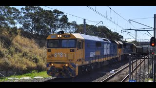 81 and 82 classes  passing by Shellharbour Junction [upl. by Allimaj]