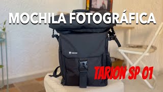 Mochila Fotográfica TARION SP01 Español ¿MOCHILA PERFECTA [upl. by Robaina]