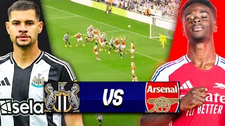 NEWCASTLE 10 ARSENAL REACTION  Premier League Stream [upl. by Brendis]