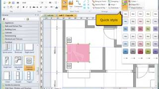 Create a floor plan in EdrawMax [upl. by Brenda]