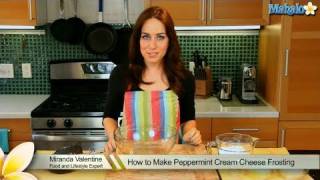 How to Make Peppermint Cream Cheese Frosting [upl. by Ceporah]