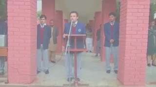 brc loralai last day speech in assembly ground by fahad khan of 21st entry [upl. by Eirojram]