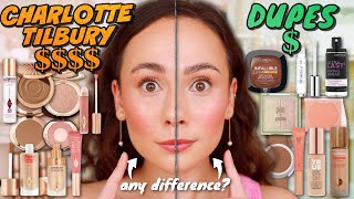 DUPING CHARLOTTE TILBURYS MOST VIRAL MAKEUP 10 dupes you may never have heard of [upl. by Fregger675]