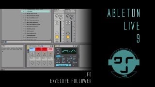 Ableton Live 9 LFO Envelope Follower Max for live [upl. by Fidelia]