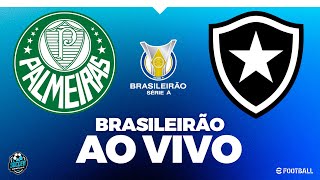 PALMEIRAS X BOTAFOGO  COM IMAGEM  BRASILEIRÃO AO VIVO PES 2021 [upl. by Mccurdy541]