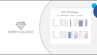 How to use Power BI SVG Microchart Templates [upl. by Norok354]