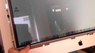 iMac 27quot Late 2009 Flickering And Dark Screen Fix [upl. by Bihas]