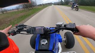 Yamaha Banshee Top Speed [upl. by Tallu132]