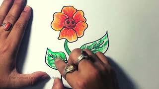 How to Draw Flowers [upl. by Handler]