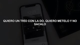 quiero un trio con la do  TOKISCHA  YOMEL EL MELOSO  CHIVIRIKA [upl. by Follmer]