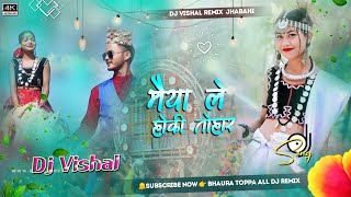 New Tharu Dj Remix Song  Maiya Le Ho Ki By ShyamShila  Dj Vishal JHABAHI [upl. by Anaidiriv]