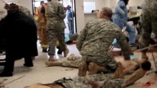 Dramatic Video of Ft Hood Shooting Aftermath [upl. by Tnayrb611]