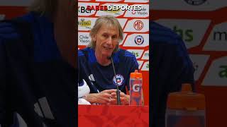 RICADO GARECA se refiere al VITAL duelo de CHILE vs PERU gareca chile peru futbol [upl. by Adlay512]