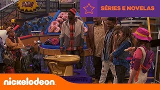 Game Shakers  Vaso sanitário chique  Brasil  Nickelodeon em Português [upl. by Eydie]