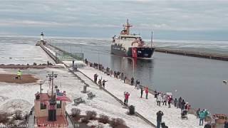 CGC Alder arrived Duluth 03202019 [upl. by Hadria953]