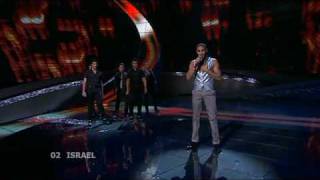 Eurovision 2008 Semi Final 1 02 Israel Boaz Mauda The Fire In Your Eyes 169 HQ [upl. by Aenal]