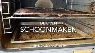 De oven schoonmaken [upl. by Oiramat]