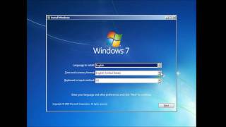 Formatting and Clean Install of Windows 7 [upl. by Hnil]