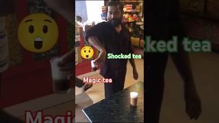 You cant believe youre eyes 😲 viral street magic tea streettea indiantea magictea teacafe [upl. by Droc867]