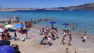 Spiaggia del Riso Villaggio Camping Village a Villasimius Cagliari in Sardegna [upl. by Ellimak597]