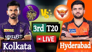 Live IPL 2024  কলকাতা বনাম হায়দ্রাবাদ ৩য় ম্যাচ Scores amp Commentary  আইপিএল লাইভ [upl. by Haran493]