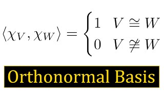 Representation Theory Irreducible Characters Are an Orthonormal Basis [upl. by Manwell439]