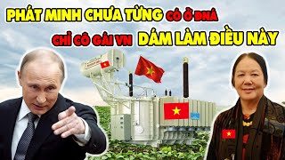 Cô Gái Việt Gây Chấn Động TG Khi Có Phát Minh Chưa Từng Có Ở ĐNÁ Khiến Tiến Sĩ Cũng Phải Bái Phục [upl. by Uela]