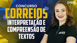 Concurso Correios Nível Médio 2024 Compreensão e Interpretação de Textos [upl. by Aita]