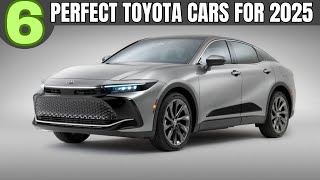 Top 6 Best Cars made by Toyota for 2025  Cars to Buy [upl. by Notnilc]