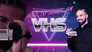 HOW TO SHOOT ON A VHS CAMCORDER [upl. by Hosfmann]