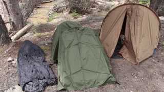 Special Forces Bivy Bag and Ionosphere Tent Review from the Rhino [upl. by Langbehn53]