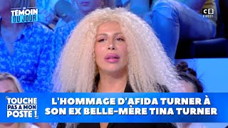 Lhommage dAfida Turner à son ex bellemère Tina Turner [upl. by Areip]