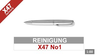 X47 No1 Stift  Reinigung des No1 erklärt [upl. by Sset]