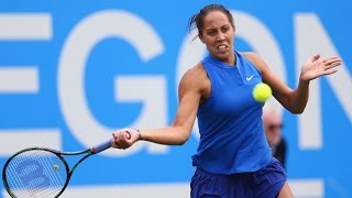 2016 Aegon Classic First Round  Madison Keys vs Timea Babos  WTA Highlights [upl. by Hollis422]