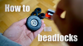 How to assemble 1quot RC beadlock wheels [upl. by Asyle]