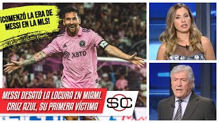 MESSI ENLOQUECE MIAMI ¿La estrella que le hacía falta a la MLS para poder despegar  SportsCenter [upl. by Thorbert319]