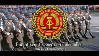 Doğu Almanya Ordu Marşı  East German Military Song  quotSoldaten Marsch V Putquot Türkçe Altyazılı [upl. by Acissev]